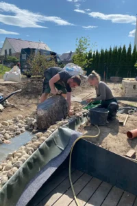 Professionelle Ausführung geplanter Garten- und Außenanlagen mit hoher Qualität.