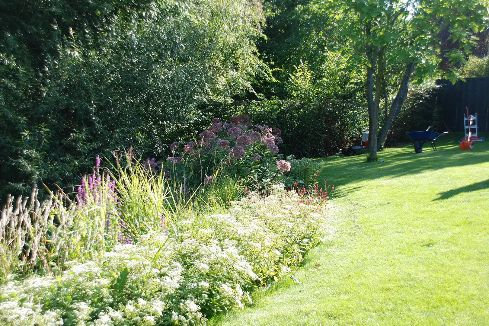 Langfristige Pflege und Weiterentwicklung hochwertiger Gartenanlagen.