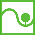 Logo mit Bezug zu Gartenbau und Landschaftsbau.